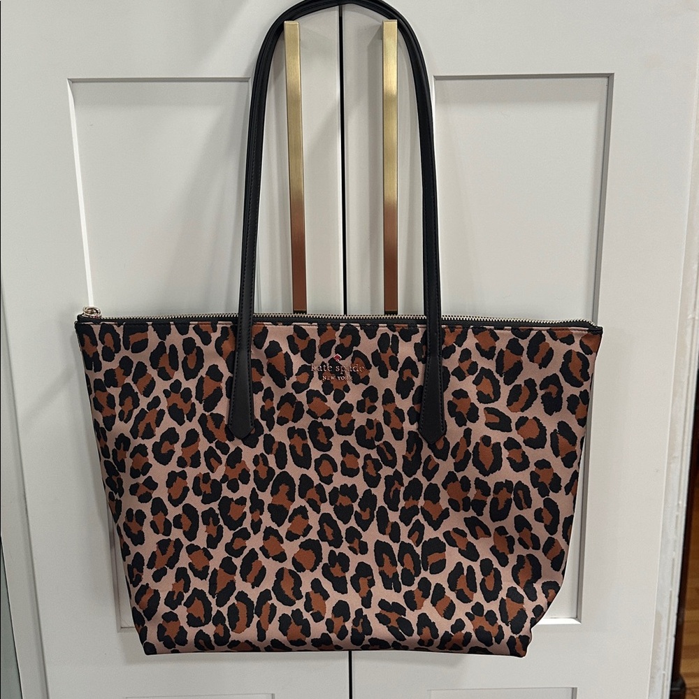 Kate Spade Leopard Print Tote Bag